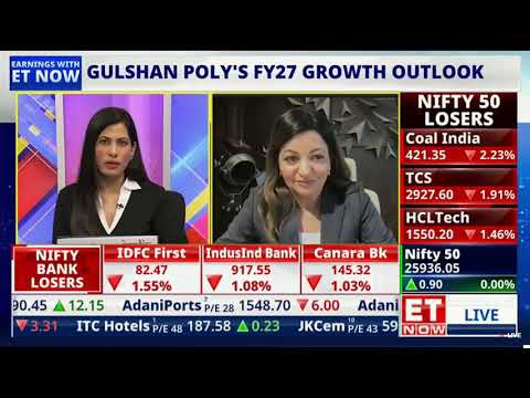 Ms. Aditi Pasari, JMD of Gulshan Polyols Limited, interview with ET NOW- February 11, 2026.