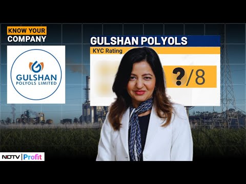 Ms. Aditi Pasari, JMD of Gulshan Polyols Limited, interview with NDTV Profit- December 16, 2025.