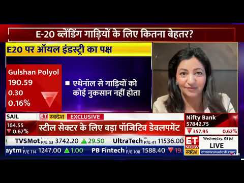 Gulshan Polyols | JMD | Ms. Aditi Pasari || Interview ET Now Swadesh || 08-07-2026